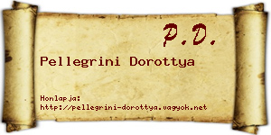 Pellegrini Dorottya névjegykártya